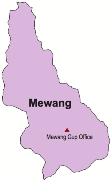 Mewang Gewog map